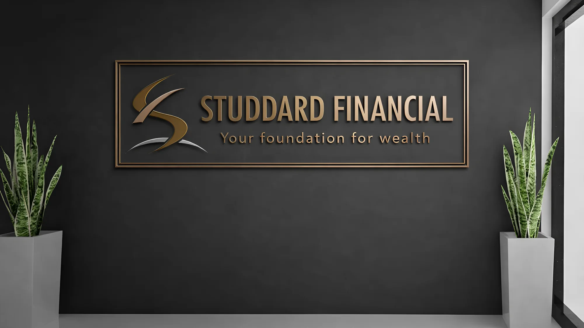 Studdard Financial signage at the Germantown, Tennessee office