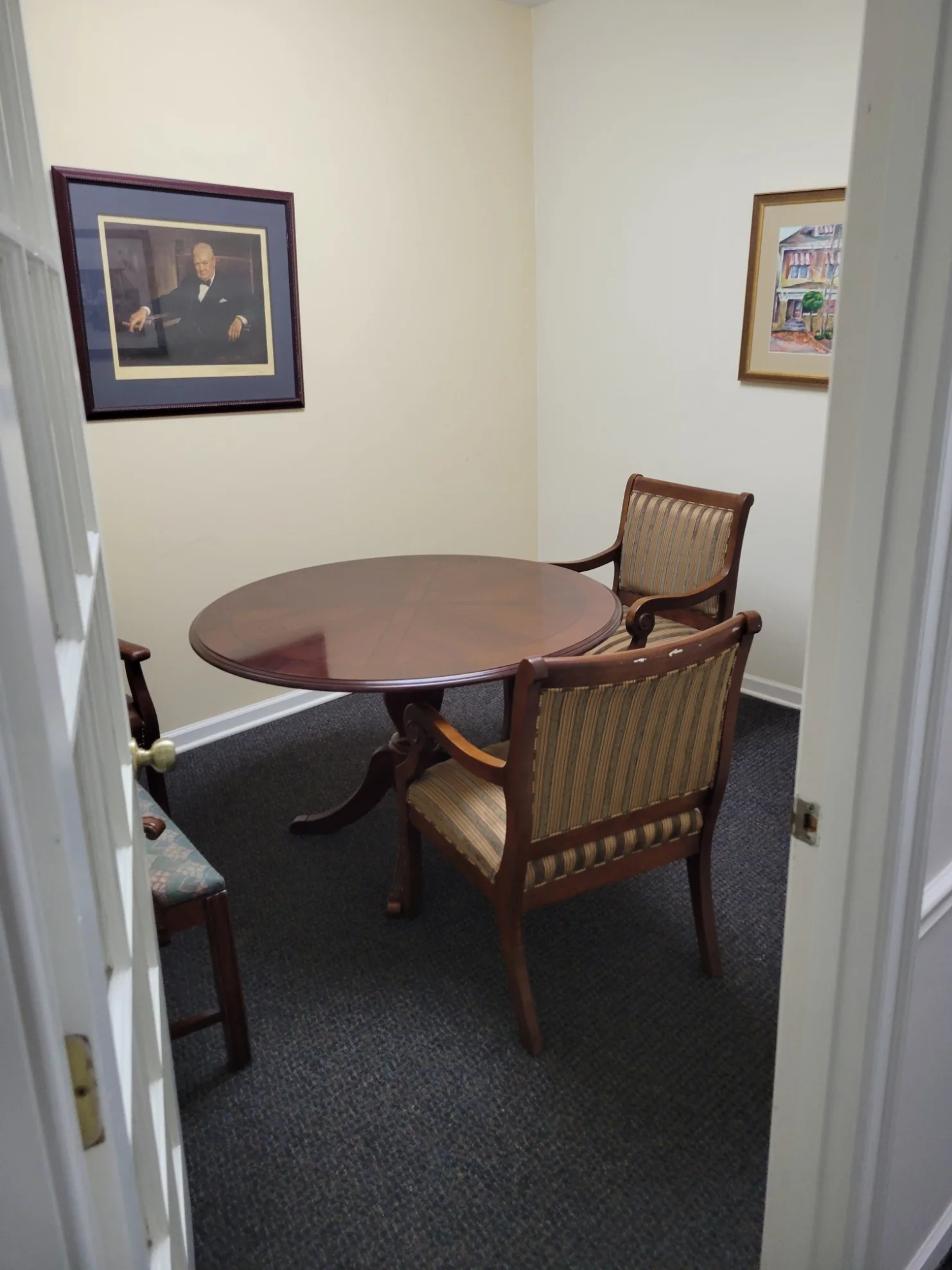 Conference room at the Studdard Financial office in Germantown, TN