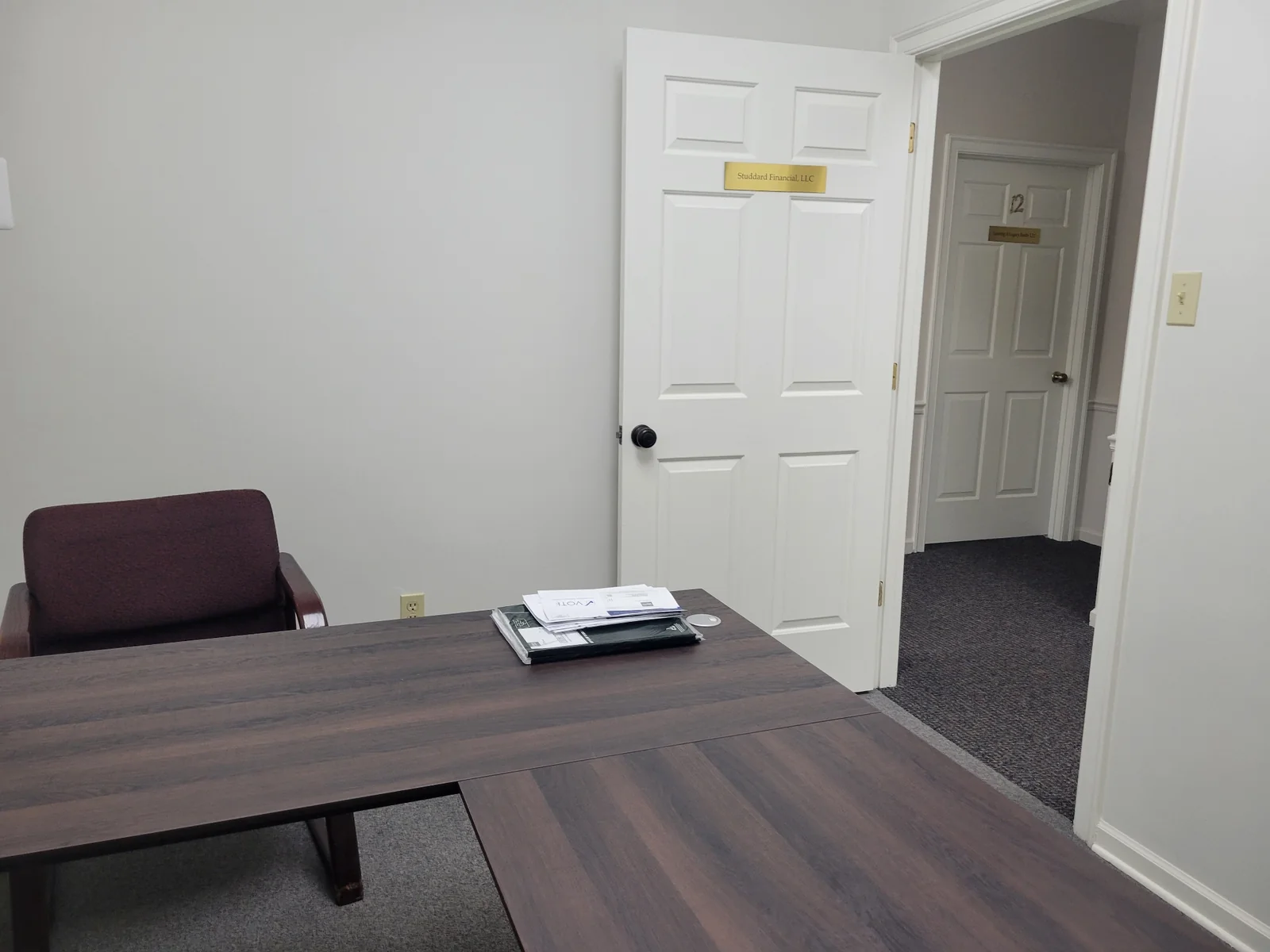 Interior of the Studdard Financial office in Germantown, TN